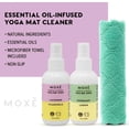 thumbnail image 2 of MOXE Yoga Mat Cleaning Spray Lavender and RosemaryEssential Oils with Microfiber Towel 4 oz 2PK, 2 of 6