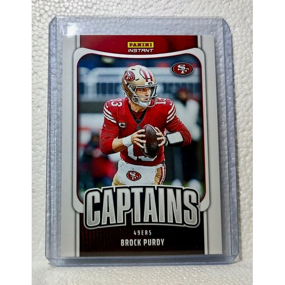 Brock Purdy 2023 Panini NFL Captain #28 Football Card San Francisco 49ers 1/331