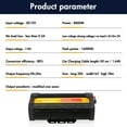 thumbnail image 2 of 3000W Power Inverter, Car Power Inverter 12v DC to 110v AC Converter,12 Volt Invertor Car Cigarette Lighter Adapter Battery Inverter for Vehicles,Pow, 2 of 5