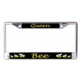thumbnail image 1 of Queen Bee Chrome License Plate Frame, 1 of 1