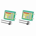 thumbnail image 1 of 2X MAX2870 23.5-6000MHz Signal Generator 0.5PPM Low Noise Signal Source Touchable Screen PC Software Control PLL VCO,2 x Signal Generator 2 x USB Cable,green, 1 of 7