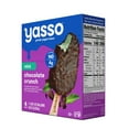 Yasso Frozen Greek Yogurt Mint Chocolate Crunch Bars, 4 Count