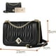 thumbnail image 2 of Bolso bandolera para mujer Bolso pequeño Bolso de hombro de piel sintética Bolso de mujer Bolso de noche Cartera acolchada, 2 of 7