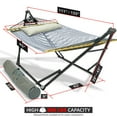 thumbnail image 2 of Tranquillo Unity Support de Hamac Ajustable, Hamac et Support de Camping Pliables, Support de Hamac Double en Acier Capacité de 800 Lb pour 2 Personnes, Support Préassemblé de Qualité Supérieure pour Intérieur Extérieur, Gris, 2 of 8