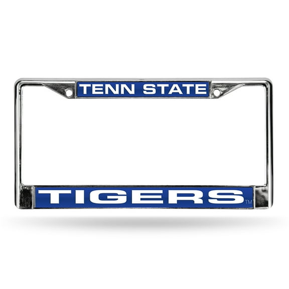 Tennessee State Tigers Chrome Metal Laser Cut License Plate Frame