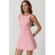 thumbnail image 3 of Vestido de tenis QINSEN para mujer, color rosa, talla L, 3 of 6