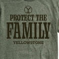 thumbnail image 3 of Yellowstone - We Are Family Y Brand - Men's Short Sleeve Graphic T-Shirt, 3 of 6