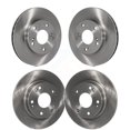 thumbnail image 1 of CMX Front Rear Disc Brake Rotors Kit for Car Honda Civic K8-101322, 1 of 8
