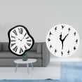 thumbnail image 2 of Reloj De Pared De Bailarina Acrílica Derretida. Diseño único, Creativo Y Distorsionado De Una Bailarina De Ballet. Reloj Decorativo Silencioso De Lujo Para Escritorio, Tienda, Cocina,, 2 of 8