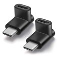 thumbnail image 1 of Urwoow Extensión De Adaptador Usb 3.1 Tipo C De Ángulo Recto De 90 Grados Macho A Hembra Extensión En Ángulo Derecho E Izquierdo (Paquete De 2), 1 of 5