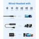 thumbnail image 5 of Auriculares New bee H365 USB con micrófono para PC y ordenador, 5 of 6