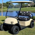 thumbnail image 2 of HUIACONG Golf Pattern Golf Cart Seat Cover, Dust-proof Universal Fit Golf Cart Seat Covers for 2-Person Golf Cart, 2 of 7