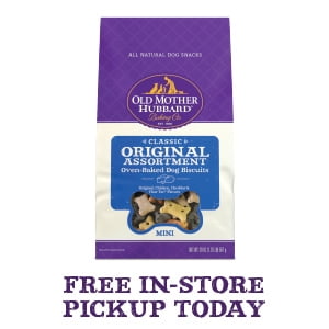 Old Mother Hubbard Classic Original Assortment Biscuits Baked Dog Treats  Mini  20 Ounce Bag