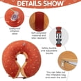 thumbnail image 4 of Dog Inflatable Recovery Collar - Soft Pet Surgery Collar for Dogs & Cats, Comfortable Protective E Collar Prevent from Licking, Biting Wound, Cute Donut Design, 4 of 7