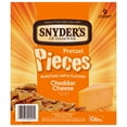 thumbnail image 2 of Snyder's of Hanover Pretzel Pieces, Cheddar Cheese, 2.25 oz Tubes (Pack of 9), 2 of 6