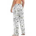 thumbnail image 5 of Men's Pajama Pants with Pockets Sleepwear Lounge Pants Stretch Casual Cute Pig 8, 5 of 6