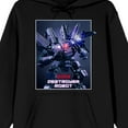 thumbnail image 2 of Ultraman Rising Destroyer Robot Long Sleeve Black Adult Hooded Sweatshirt-6XL, 2 of 4