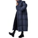 thumbnail image 3 of Abrigo PRETTYGARDEN Azul Oscuro Grande para Mujer, Chaqueta Acolchada Larga con Capucha, 3 of 6