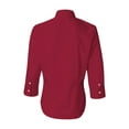 thumbnail image 3 of Van Heusen Women�'s Three-Quarter Sleeve Baby Twill Shirt, 3 of 3