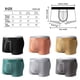 thumbnail image 3 of Guardurnaity Poliéster Pantalones delgados con ajuste magnético de larga duración Transpirable y cómodo debajo de la ropa Sexy Ropa interior Gris claro 3XL, 3 of 6