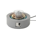 thumbnail image 4 of COSIEST 29.3-inch 50,000 BTU Outdoor Propane Fountain Round Fire Pit Table, 4 of 8