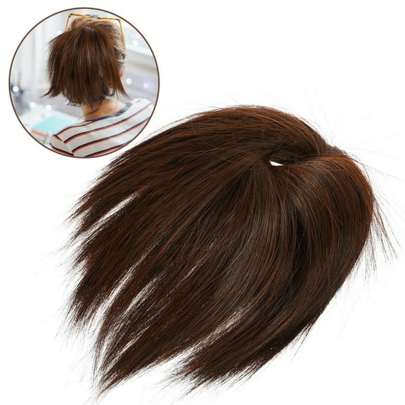 Toyvian Buns Hair Accessory for Wedding High Temperature Silk 1Pack