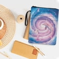 thumbnail image 3 of HELLHERO Notebook Wraps with Pocket Polyester Carrying Book Case Book Sleeve Zipper Book Organzier Holder with Book Protection for Readers Gift Bag, 3 of 8