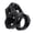 Black, variant on Rupoun 31.8mm Lightweight Mountain Bike Stem Aluminum Alloy Short Handlebar Stem 35mm / 1.38 inches, Titanium Color