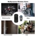 thumbnail image 4 of Alarma de seguridad para motocicleta y bicicleta con vibración antirrobo inalámbrica de 150 db con control remoto, 4 of 5