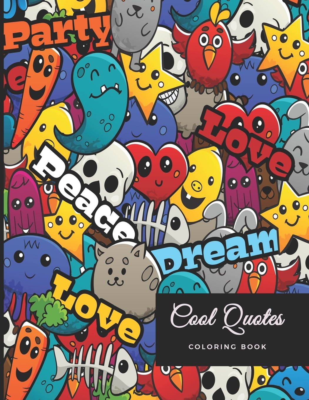 Download Cool Quotes Coloring Book : For Adults, Teens and Kids ...