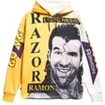 thumbnail image 2 of Men's Chalk Line Razor Ramon Big Face Allover Print Pullover Hoodie, 2 of 3