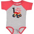 thumbnail image 3 of Inktastic Monster Truck How I Roll 1st Birthday Boys Baby Bodysuit, 3 of 5