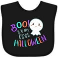 thumbnail image 3 of Inktastic Boo It's My First Halloween Cute Ghost Boys or Girls Baby Bib, 3 of 4