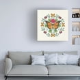 thumbnail image 3 of Wild Apple Portfolio 'Butterfly Mandala I v2' Canvas Art, 3 of 4