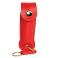 thumbnail image 4 of Wildfire 1.4% Mc 1/2 Oz Pepper Spray Leatherette Holster And Quick Release Keychain Red, 4 of 6