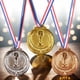 thumbnail image 4 of 3 medallas de oro/plata/bronce medallas de premio recompensas deportivas para competición deportiva, 4 of 9