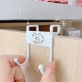 thumbnail image 4 of Sunjoy Tech Hanger Hook Strong Load-bearing Punch-free U-shape Clip Buckle Fall-resistant Traceless Hat Coat Hook Home Supply - 1PC, 4 of 8