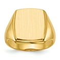 thumbnail image 1 of 14K Yellow Gold Men's Signet Ring, 1 of 5