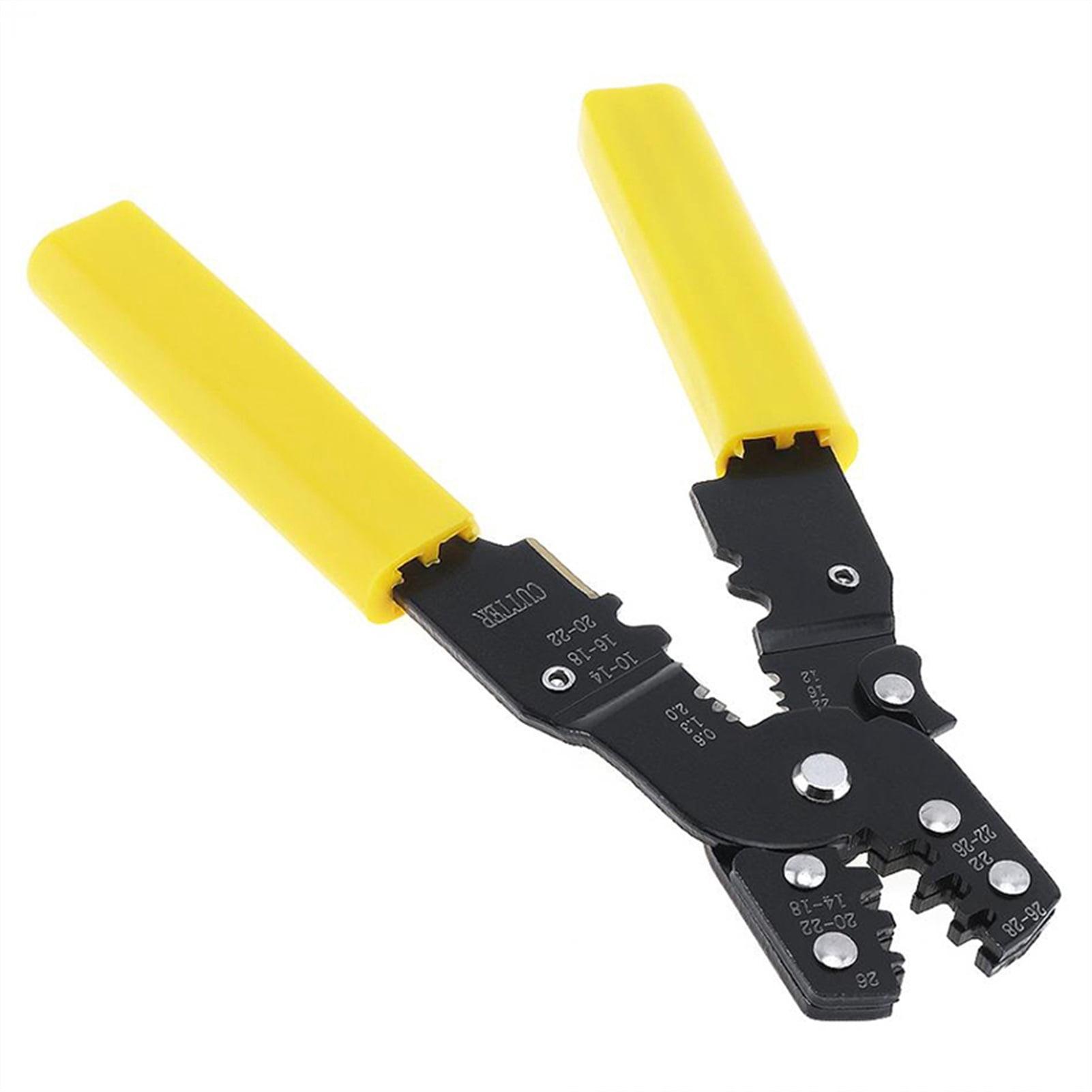 Multifunctional Adjustable Terminals Cable Crimping Tool Plier High-strength Antiskid Handle Wire Stripping Pliers Hand Tools ,Durability That Lasts