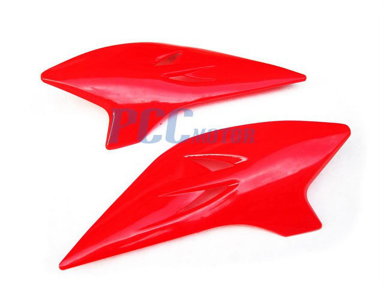 YAMAHA TTR50 TTR 50 PLASTICS FENDERS KIT RED PS57