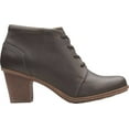 thumbnail image 3 of Clarks 26136356: Women's Sashlin Sue Taupe Leather Ankle Bootie (6.5 B(M) US Women), 3 of 7