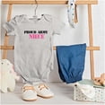 thumbnail image 3 of Proud Army Niece Military Family Bodysuit Jumper Girls Infant Baby Brisco Brands 6M, 3 of 6