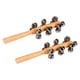 thumbnail image 5 of 2 uds cascabeles de madera cascabeles de mano cascabeles de madera sonajero agitador juguetes bebés niños juguetes musicales de madera, 5 of 5