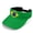 Brazilian Flag Print, variant on HELLHERO Fire Pickleball Visor Hat for Men, Polyester Fabric Open Top Adjustable Sun Visor Hat for Hiking Running Golf