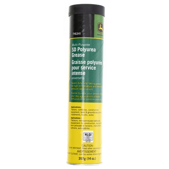 John Deere TY6341 Multi-Purpose SD Polyurea Grease 14oz Container
