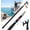 13FT Fiberglass Telescoping Pole With Boat Hooks, variant on Telescoping Boat Hook for Docking with Protective Rubber Tip Extension Pole