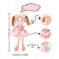 thumbnail image 2 of Muñeca LeyaDoll Soft Sweetheart Girl de 40 cm para niños de 1 año, 2 of 7