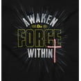 thumbnail image 2 of Awaken the Force Within Religious Long Sleeve TShirt Men Women Brisco Brands S, 2 of 6