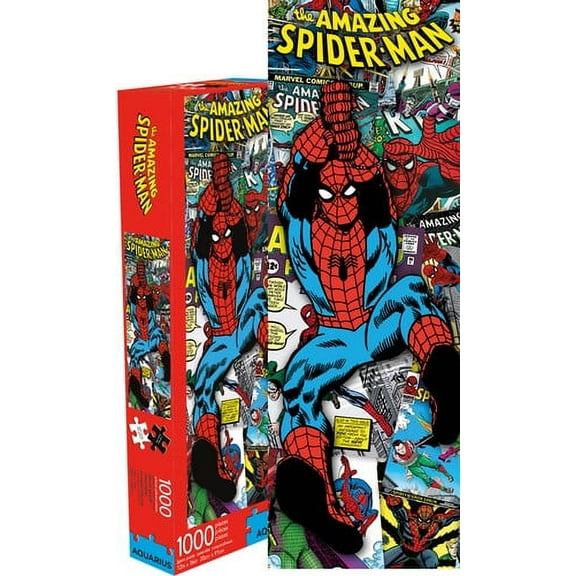 Aquarius Marvel Spider-Man Collage Slim, 1000 Pieces