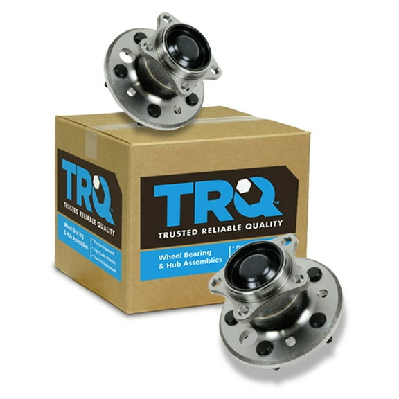 TRQ Wheel Bearing & Hub Assembly Rear Pair Set for 02-05 Toyota Camry NEW BHA53688